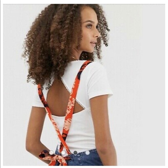 FREE PEOPLE JOYRIDE CROPPED DENIM JUMPSUIT - Picture 7 of 12